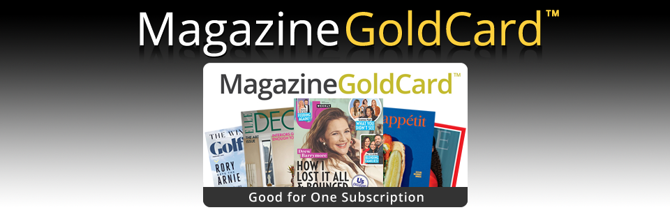 Magazine Gold Card